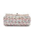 CHANEL MINI MATELASSE CHAIN SHOULDER BAG MULTICOLOR TWEED GOLD HARDWARE 90335836