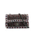 CHANEL MINI MATELASSE CHAIN SHOULDER BAG MULTICOLOR TWEED SILVER HARDWARE 90349390