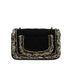 CHANEL MINI MATELASSE CHAIN SHOULDER BAG MULTICOLOR TWEED SILVER HARDWARE 90346981