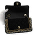 CHANEL MINI MATELASSE CHAIN SHOULDER BAG MULTICOLOR TWEED SILVER HARDWARE 90346981