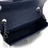 CHANEL MINI MATELASSE CHAIN SHOULDER BAG NAVY LAMB SKIN GUNMETAL HARDWARE 90327402