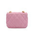 CHANEL MATELASSE CHAIN SHOULDER BAG PINK LAMB SKIN GOLD HARDWARE 90334166