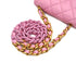 CHANEL MATELASSE CHAIN SHOULDER BAG PINK LAMB SKIN GOLD HARDWARE 90334166