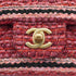 CHANEL MINI MATELASSE CHAIN SHOULDER BAG PINK TWEED GOLD HARDWARE 90334158