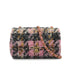 CHANEL MINI MATELASSE CHAIN SHOULDER BAG PINK TWEED GOLD HARDWARE 90344452