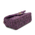 CHANEL MINI MATELASSE CHAIN SHOULDER BAG PURPLE MULTICOLOR TWEED GOLD HARDWARE 90347831
