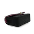 CHANEL MINI MATELASSE CHAIN SHOULDER HAND BAG BLACK PINK LAMB SKIN SILVER HARDWARE 90343621