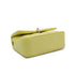 CHANEL MINI MATELASSE CHAIN SHOULDER HAND BAG LIGHT YELLOW LAMB SKIN 90332576