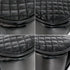 VINTAGE CHANEL MATELASSE HAND BAG BLACK LEATHER SILVER HARDWARE 90344390