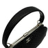 VINTAGE CHANEL MATELASSE HAND BAG BLACK LEATHER SILVER HARDWARE 90344390