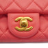 CHANEL MINI MATELASSE COCO BALL CHAIN SHOULDER BAG PINK LAMB SKIN GOLD HARDWARE 90332574