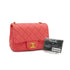 CHANEL MINI MATELASSE COCO BALL CHAIN SHOULDER BAG PINK LAMB SKIN GOLD HARDWARE 90332574