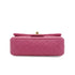 CHANEL MINI MATELASSE COCO BALL CHAIN SHOULDER BAG PINK LAMB SKIN GOLD HARDWARE 90335607