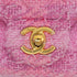 CHANEL MINI MATELASSE FAUX PEARL CHAIN SHOULDER BAG PINK TWEED GOLD HARDWARE 90339652