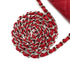 CHANEL MINI MATERASSE CHAIN SHOULDER BAG RED CAVIAR SKIN SILVER HARDWARE 90341900