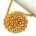 CHANEL MINI SQUARE 17 BIJOU CHAIN SHOULDER BAG WHITE LAMB SKIN GOLD HARDWARE 90348543