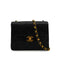 VINTAGE CHANEL MINI SQUARE 17 CHAIN SHOULDER BAG BLACK LAMB SKIN GOLD HARDWARE 90341862