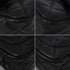 CHANEL MINI SQUARE 17 CHAIN SHOULDER BAG BLACK LAMB SKIN GOLD HARDWARE 90341904