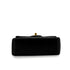 VINTAGE CHANEL MINI SQUARE 17 CHAIN SHOULDER BAG BLACK LAMB SKIN GOLD HARDWARE 90346665