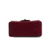 CHANEL MINI SQUARE 17 CHAIN SHOULDER BAG BORDEAUX LAMB SKIN GOLD HARDWARE 90343007