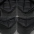 CHANEL MINI SQUARE 17 CHAIN SHUOLDER BAG BLACK LAMB SKIN SO BLACK HARDWARE 90344462