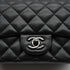 CHANEL MINI SQUARE 17 CHAIN SHUOLDER BAG BLACK LAMB SKIN SO BLACK HARDWARE 90344462
