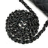 CHANEL MINI SQUARE 17 CHAIN SHUOLDER BAG BLACK LAMB SKIN SO BLACK HARDWARE 90344462