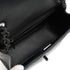 CHANEL MINI SQUARE 17 CHAIN SHUOLDER BAG BLACK LAMB SKIN SO BLACK HARDWARE 90344462