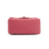 CHANEL MINI SQUARE 17 CHAIN SHUOLDER BAG PINK LAMB SKIN SILVER HARDWARE 90337277