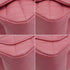 CHANEL MINI SQUARE 17 CHAIN SHUOLDER BAG PINK LAMB SKIN SILVER HARDWARE 90337277