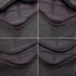 CHANEL MINI SQUARE 17 CHAIN SHUOLDER BAG PURPLE LAMB SKIN SILVER HARDWARE 90350356