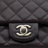 CHANEL MINI SQUARE 17 CHAIN SHUOLDER BAG PURPLE LAMB SKIN SILVER HARDWARE 90350356