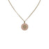 CHANEL NECKLACE CAMELLIA COCOMARK PINK GOLD ACCESSORY 06P 90347858