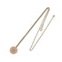 CHANEL NECKLACE CAMELLIA COCOMARK PINK GOLD ACCESSORY 06P 90347858
