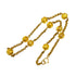 VINTAGE CHANEL NECKLACE COCOMARK BALL CHAIN GOLD ACCESSORY 25 90319664