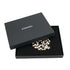 CHANEL NECKLACE COCOMARK FAUX PEARL RHINESTONE WHITE SILVER ACCESSORY A23V 90321031