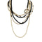 CHANEL NECKLACE COCOMARK FAUX PEARL WHITE LAYERED ACCESSORY B18P 90332931
