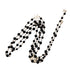 CHANEL NECKLACE COCOMARK STONE BLACK GOLD ACCESSORY 10A 90321174