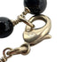CHANEL NECKLACE COCOMARK STONE BLACK GOLD ACCESSORY 10A 90321174