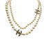 CHANEL NECKLACE FAUX PEARL COCOMARK RHINESTONE ACCESSORY F16V 90313871