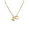 CHANEL NECKLACE HEART COCOMARK GOLD ACCESSORY 04P 90335772