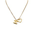 CHANEL NECKLACE HEART COCOMARK GOLD ACCESSORY 04P 90335772