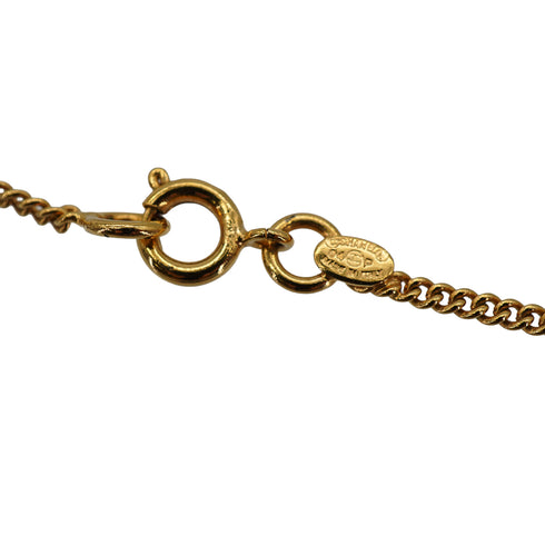 CHANEL NECKLACE HEART COCOMARK GOLD ACCESSORY 04P 90335772