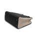 CHANEL NEO EXECUTIVE TOTE SHOULDER BAG BLACK BEIGE LEATHER GOLD HARDWARE 90325809