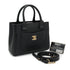 CHANEL NEO EXECUTIVE TOTE SHOULDER BAG BLACK LEATHER GOLD HARDWARE 90335590