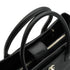 CHANEL NEO EXECUTIVE TOTE SHOULDER BAG BLACK LEATHER SILVER HARDWARE 90344573