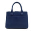 CHANEL NEO EXECUTIVE TOTE SHOULDER BAG BLUE LEATHER SILVER HARDWARE 90331963