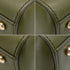 CHANEL NEO EXECUTIVE TOTE SHOULDER BAG GREEN LEATHER GOLD HARDWARE 90335588