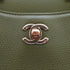 CHANEL NEO EXECUTIVE TOTE SHOULDER BAG GREEN LEATHER GOLD HARDWARE 90335588