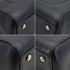 CHANEL NEO EXECUTIVE TOTE SHOULDER BAG NAVY LEATHER GOLD HARDWARE 90335589